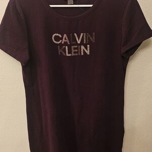 Calvin Klein Purple T-Shirt